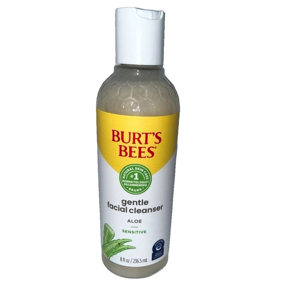 Burt's Bees Gentle Aloe Facial Cleanser for Sensitive Skin, 8 fl oz